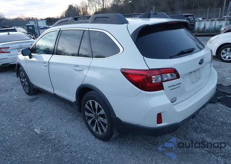 2016 Subaru Outback 2.5I Limited из США, поврежденный, VIN 4S4BSBNC1G3260669